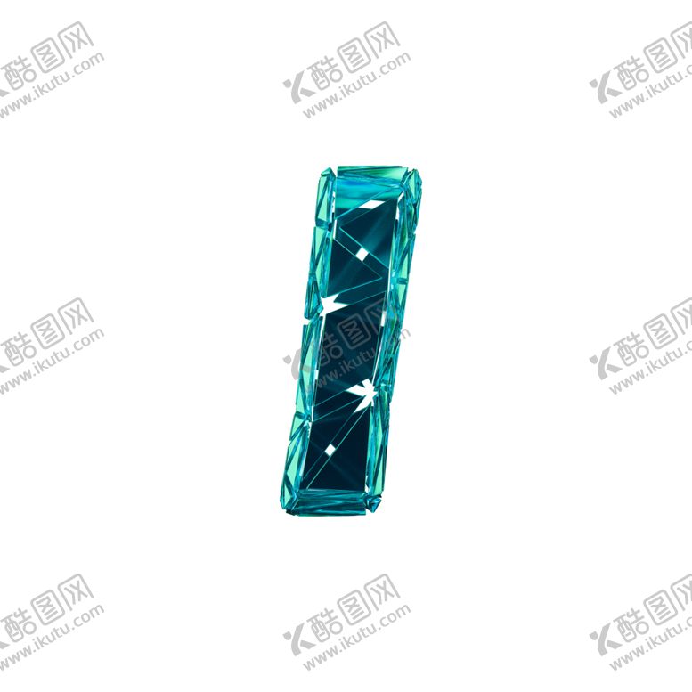 编号：43040106191504014302【酷图网】源文件下载-3D破碎数字I