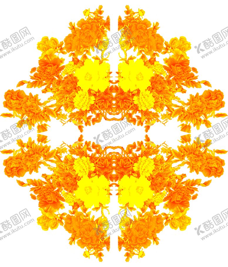 编号：99300610031216136762【酷图网】源文件下载-富贵花纹