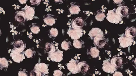 玫瑰花大牌小碎手绘