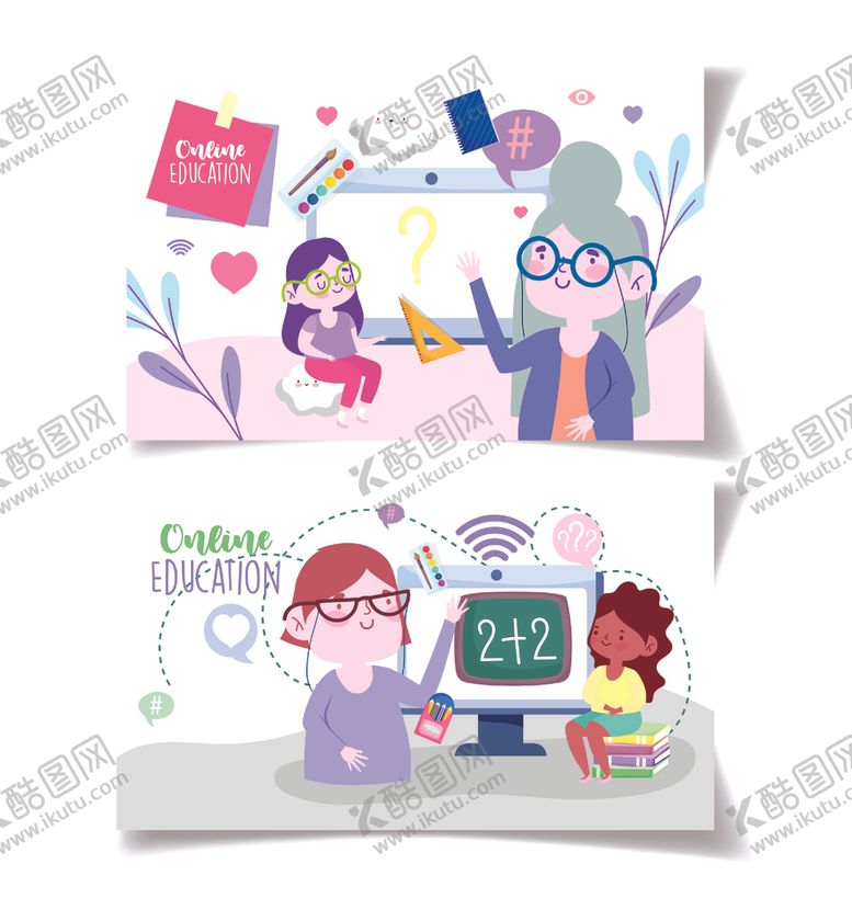 编号：20895406182323302751【酷图网】源文件下载-手绘可爱女生