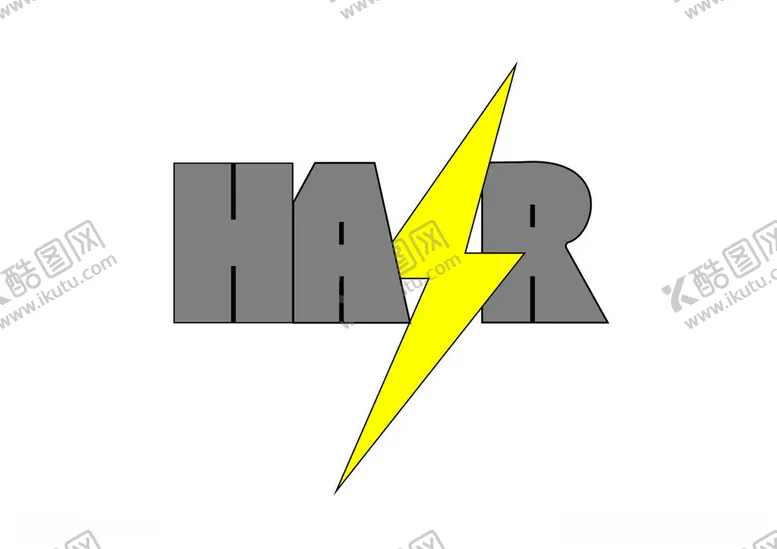编号：29288612111259184834【酷图网】源文件下载-HAIR时尚发型定制logo