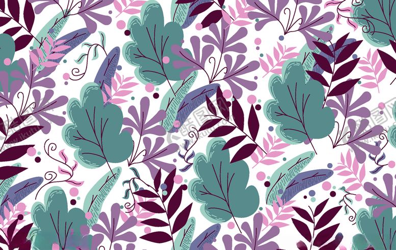 编号：57265009120518235750【酷图网】源文件下载-叶子背景