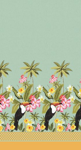 手绘风格巴西元素