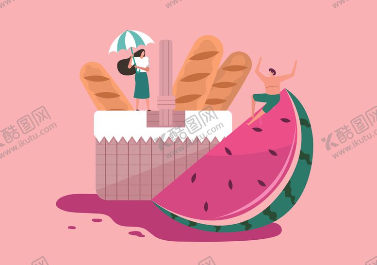 编号：52563110081558477984【酷图网】源文件下载-夏天元素