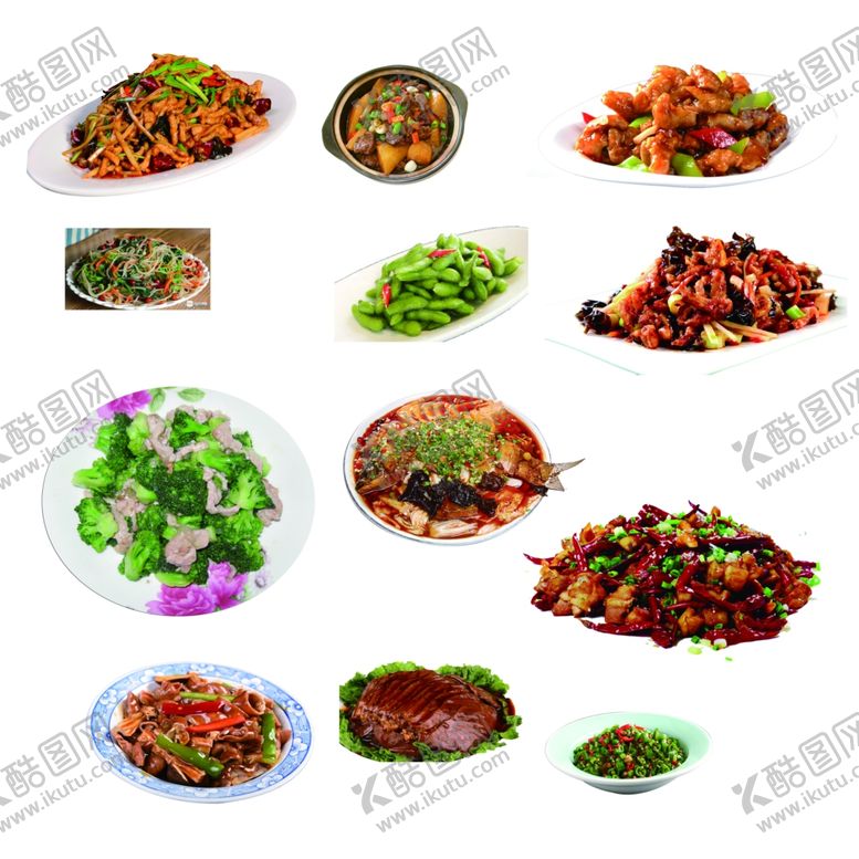 编号：96260801241320403191【酷图网】源文件下载-炒菜烤鱼凉菜烧烤