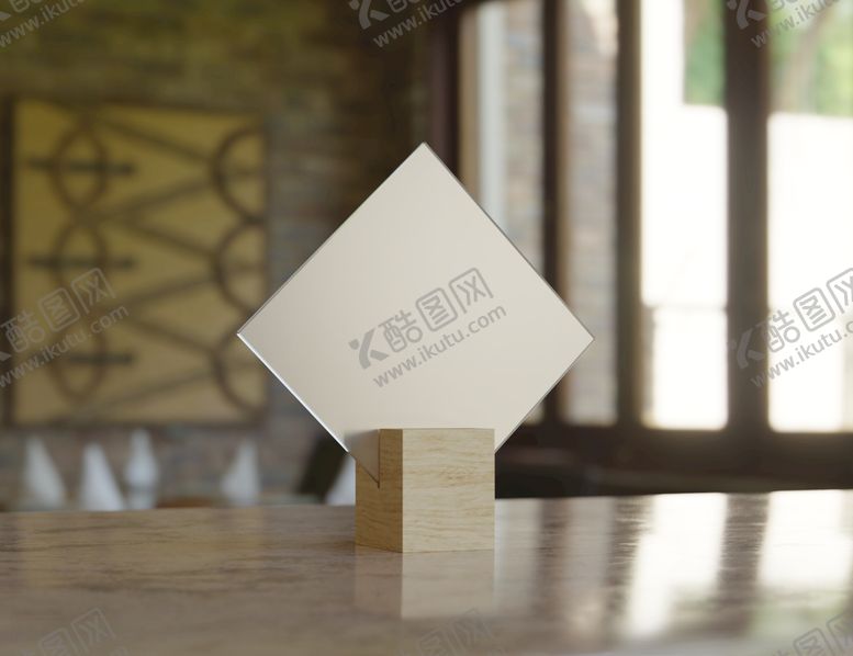 编号：61237109211208212510【酷图网】源文件下载-方形名片样机