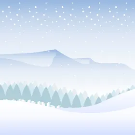 冬天背景色日壁纸下雪