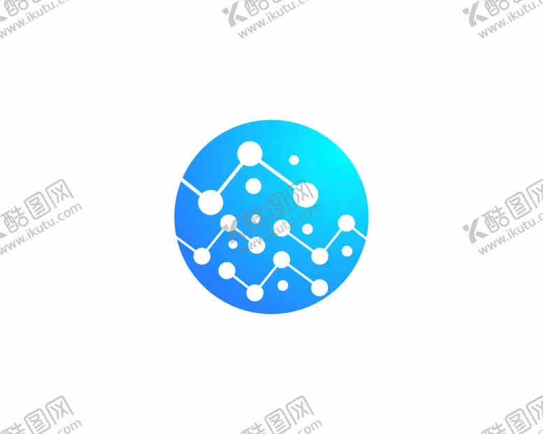 编号：70593409160002043291【酷图网】源文件下载-分子图标几何设计