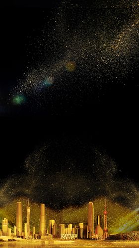 海报背景展板背景背景元素地产活动空间感现代
