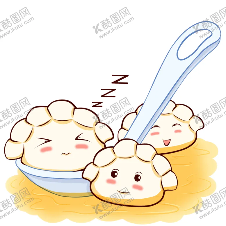 编号：14968805020000279096【酷图网】源文件下载-手绘饺子素材