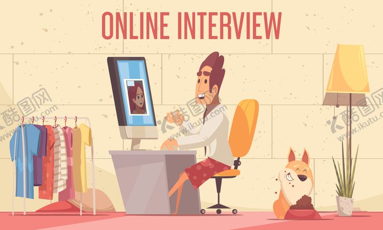 编号：55297509121022522117【酷图网】源文件下载-面试人物