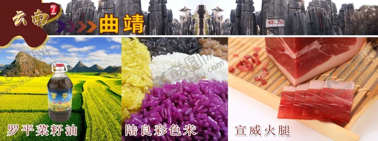 编号：80834507010559195180【酷图网】源文件下载-曲靖特色特产
