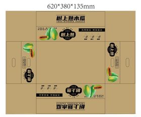 木瓜装盒设计展示