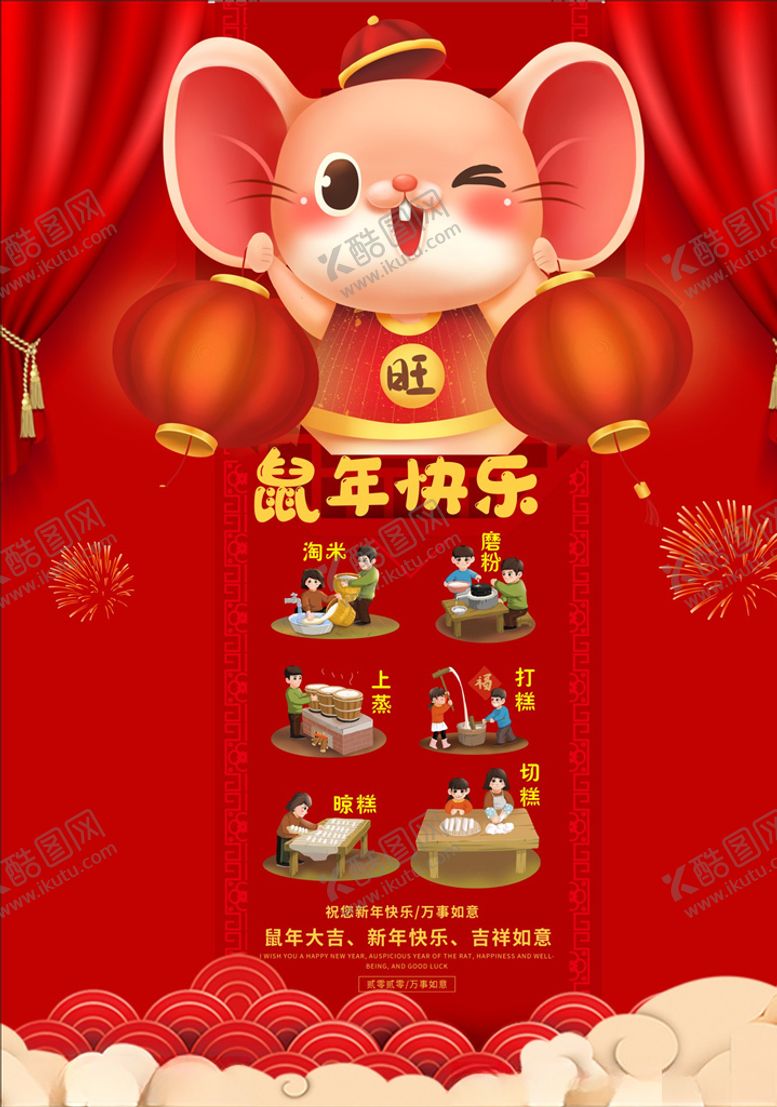 编号：10064910271102074295【酷图网】源文件下载-切年糕