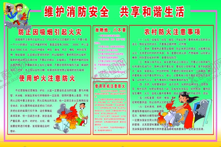 编号：86088009241154474370【酷图网】源文件下载-防火安全宣传板