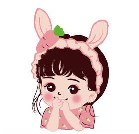 女孩矢量图