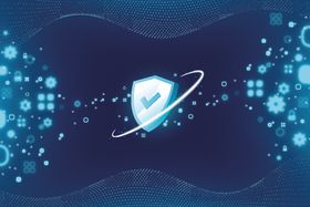 科技安全盾牌插图