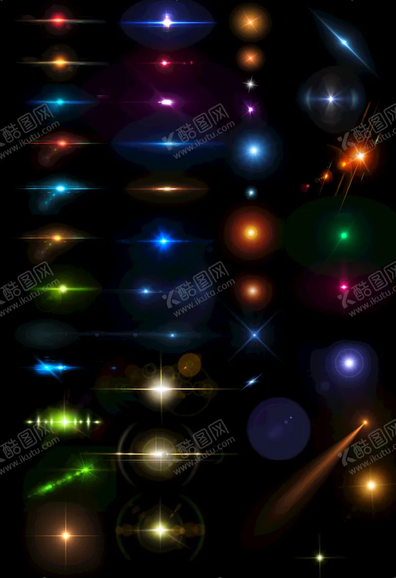 编号：71394610162347113998【酷图网】源文件下载-光效光点星斑