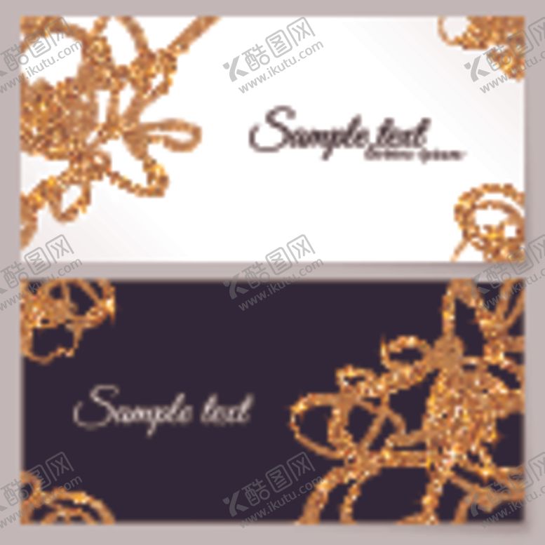 编号：46733009241453475294【酷图网】源文件下载-金银卡金卡银卡名片代金