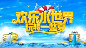 欢乐水世界展板