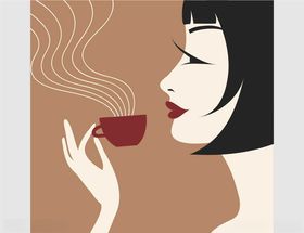 女性线条元素