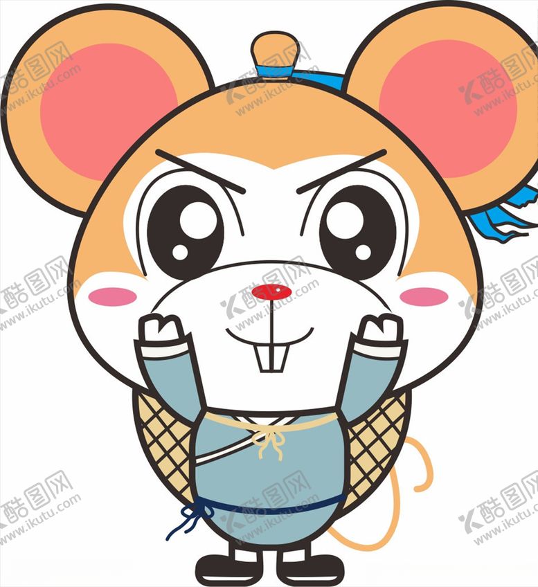 编号：84303305090750567994【酷图网】源文件下载-牛郎装扮的老鼠
