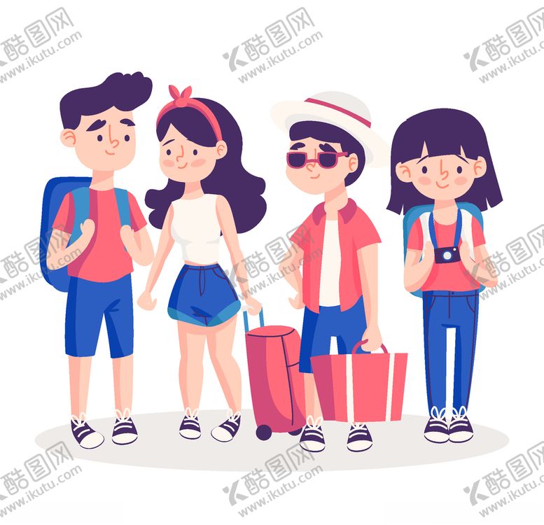 编号：69380909211843392812【酷图网】源文件下载-旅客游客