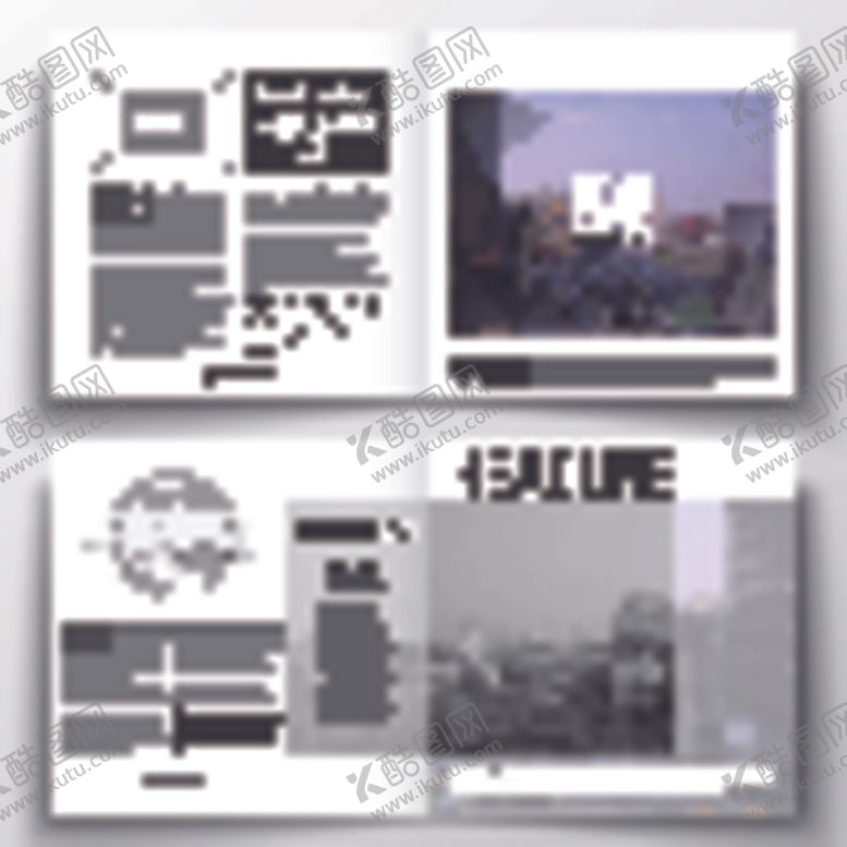 编号：68923510231640071773【酷图网】源文件下载-画册封面海报模板