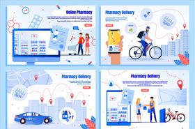 web首页插画