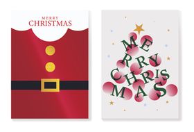 圣诞主题贺卡设计