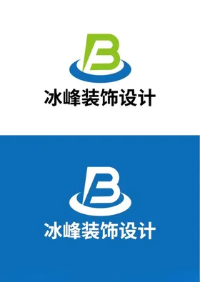 装饰标识设计字母简约