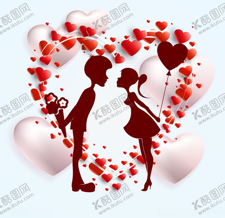 编号：79971010061935015896【酷图网】源文件下载-情人节海报