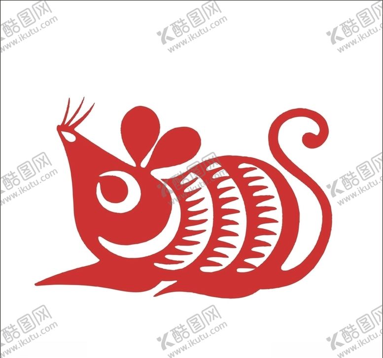 编号：77935607052106094192【酷图网】源文件下载-鼠年剪纸