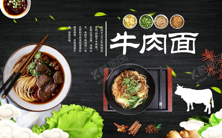 编号：78129409121926478947【酷图网】源文件下载-牛肉面海报面面食宣传单