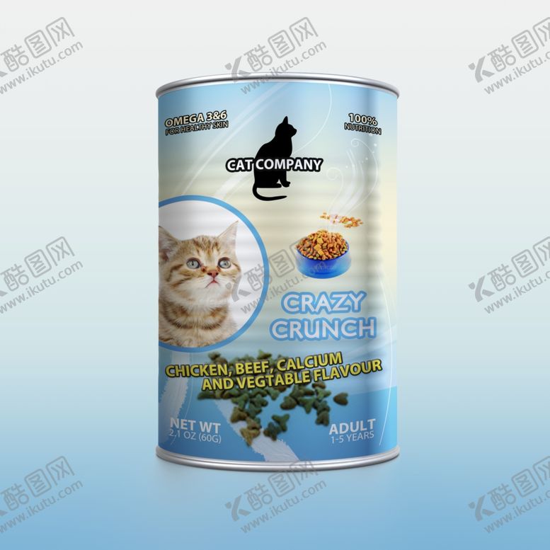 编号：74804302232009581479【酷图网】源文件下载-猫粮包装