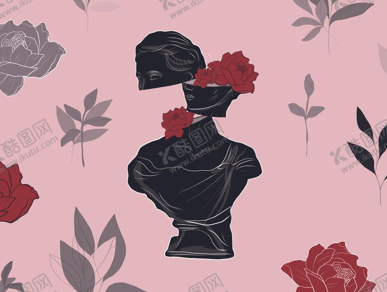 编号：88440010082051023187【酷图网】源文件下载-石膏像