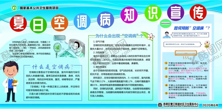 编号：74699005010212182100【酷图网】源文件下载-厦日空调病宣传栏
