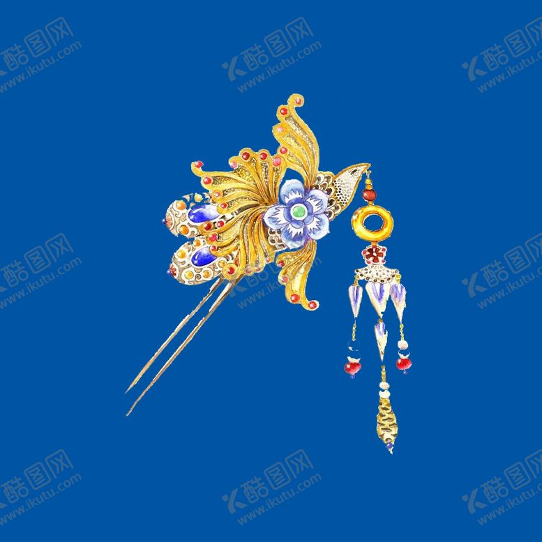 编号：55159310030744346640【酷图网】源文件下载-簪子