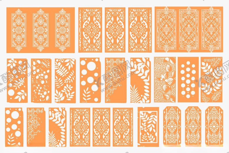 编号：64771110120046358302【酷图网】源文件下载-古典花纹边框