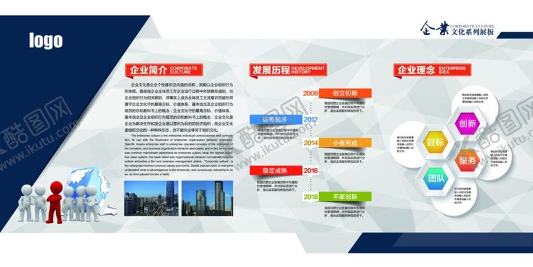 编号：47991505131634216781【酷图网】源文件下载-企业文化展板