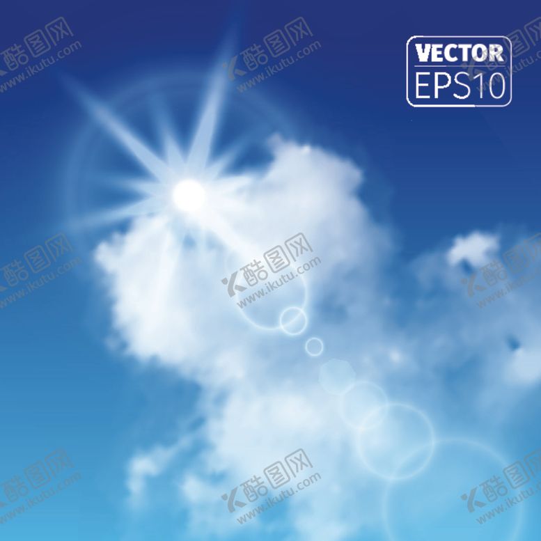 编号：73921605070933227097【酷图网】源文件下载-蓝色天空云朵云朵蓝天白云