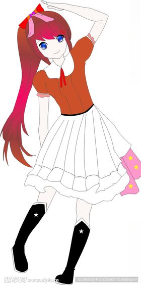 可爱女孩