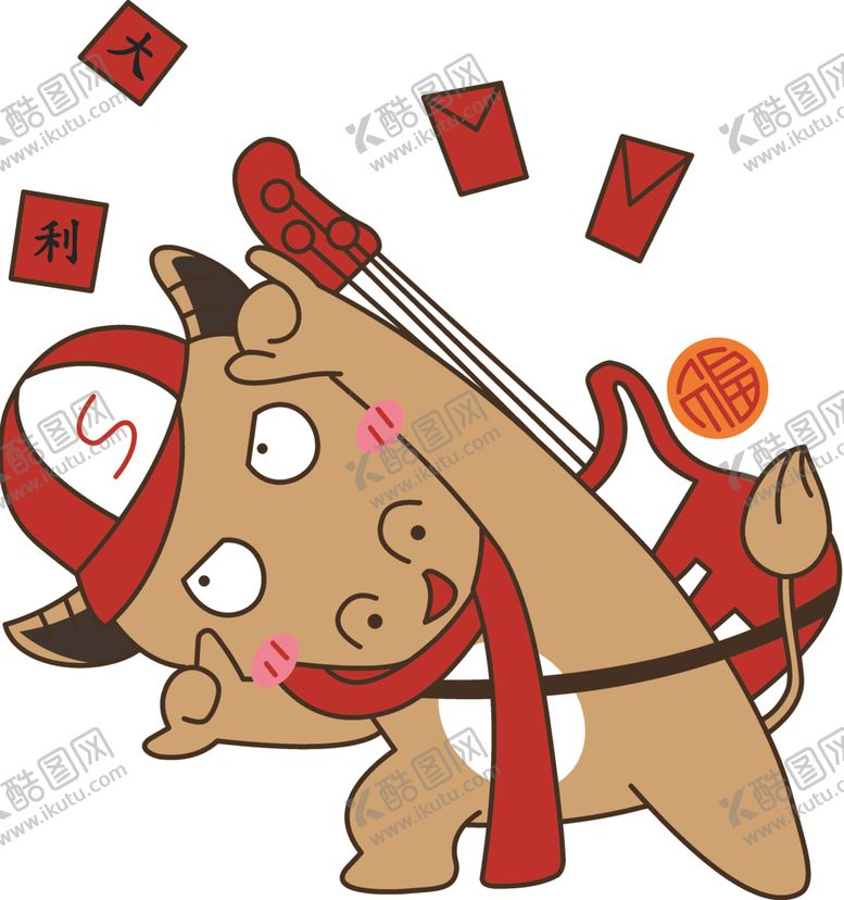 编号：26288109202123442938【酷图网】源文件下载-牛红包大利裁片