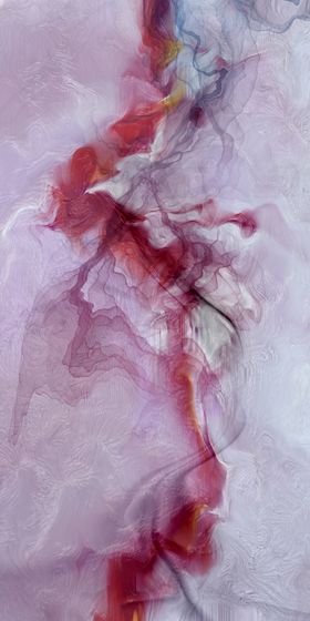 新中式抽象飞鸟金线背景墙玄关装