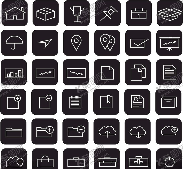 编号：94692609091139186324【酷图网】源文件下载-网络web图标合集