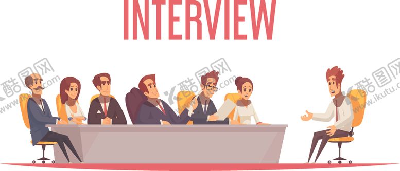 编号：89804509090124413364【酷图网】源文件下载-面试人物
