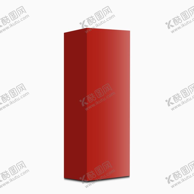 编号：27615704270923347862【酷图网】源文件下载-红色化妆品洁面乳外盒样机效果图