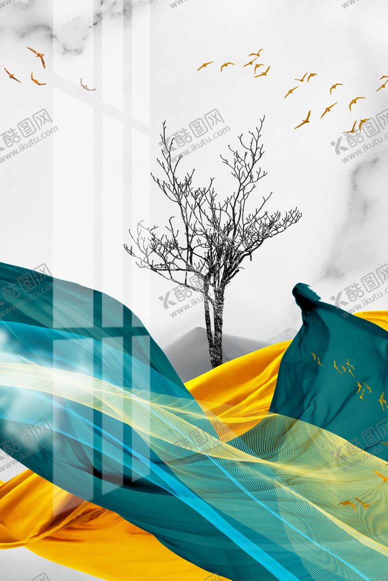 编号：33506709270304315064【酷图网】源文件下载-抽象装饰画