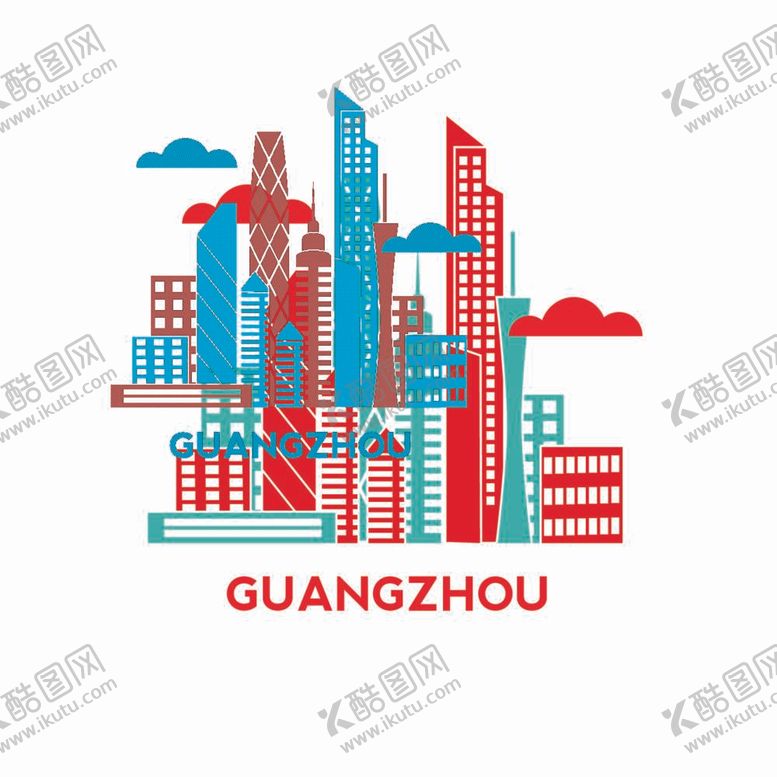 编号：57819512052039339981【酷图网】源文件下载-城市风景 广州标志 LOGO