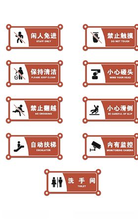 商场指示牌